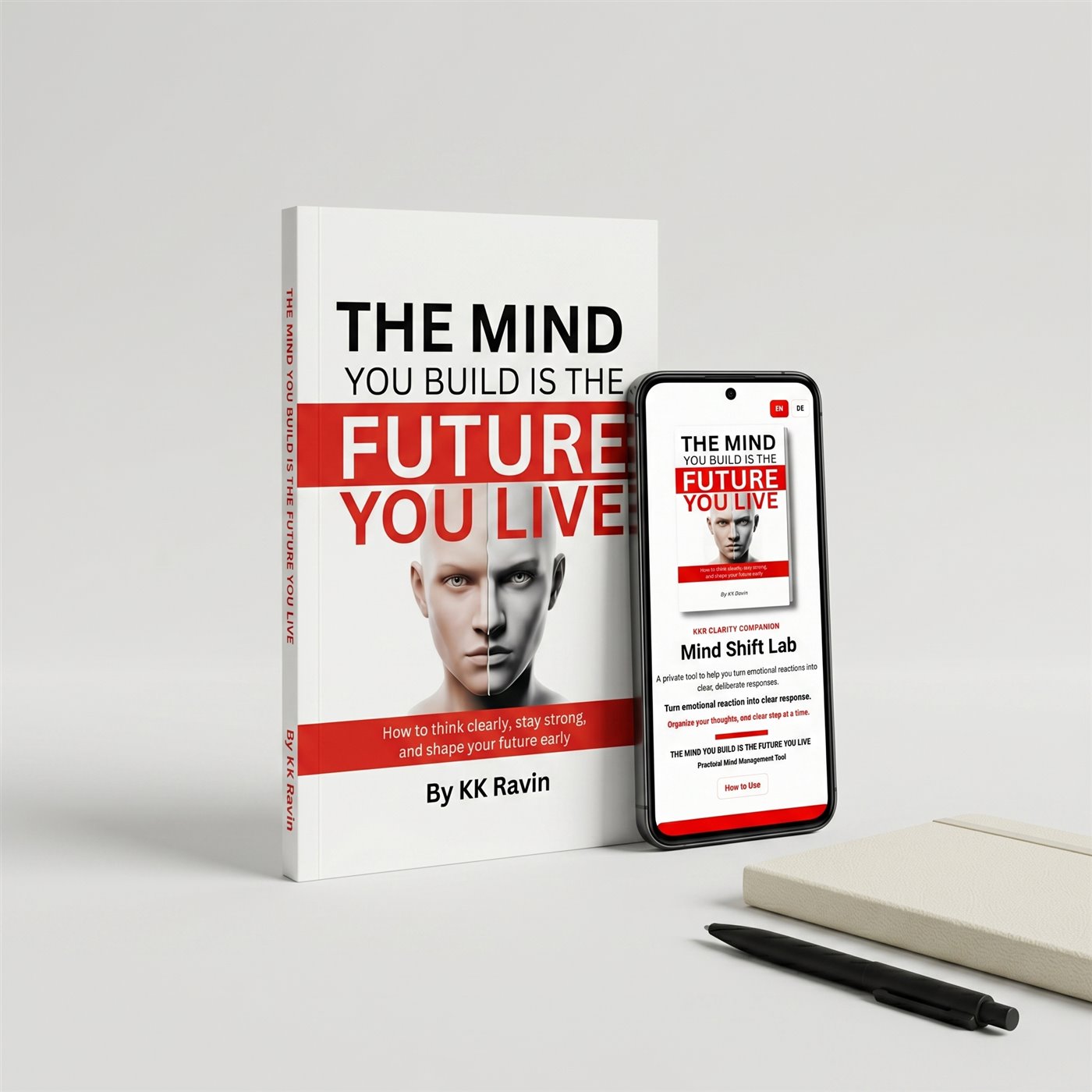 The book with its companion app Mind Shift Lab